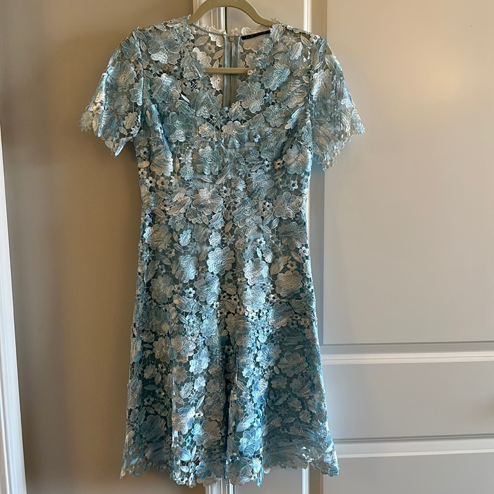NWT Elie Tahari lace overlay dress